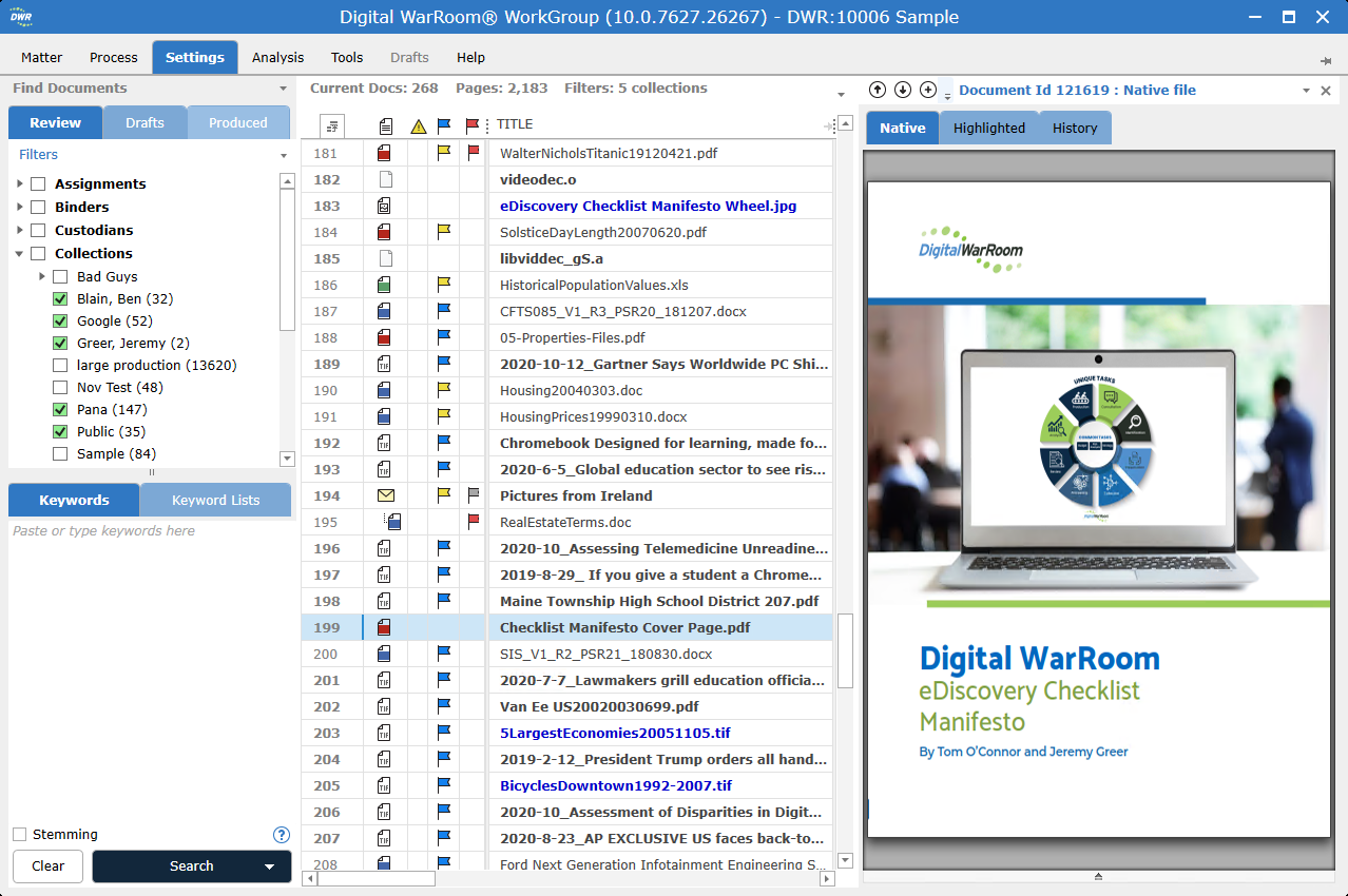 DWR 10.0 Review Interface 1280